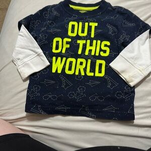 Kids Navy 'Out of This World' Shirt